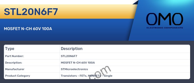 STL20N6F7
