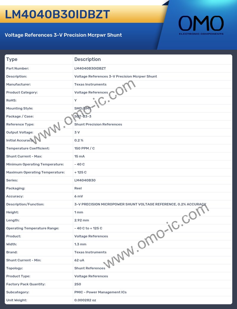 LM4040B30IDBZT