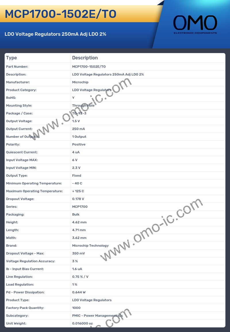 MCP1700-1502E/TO