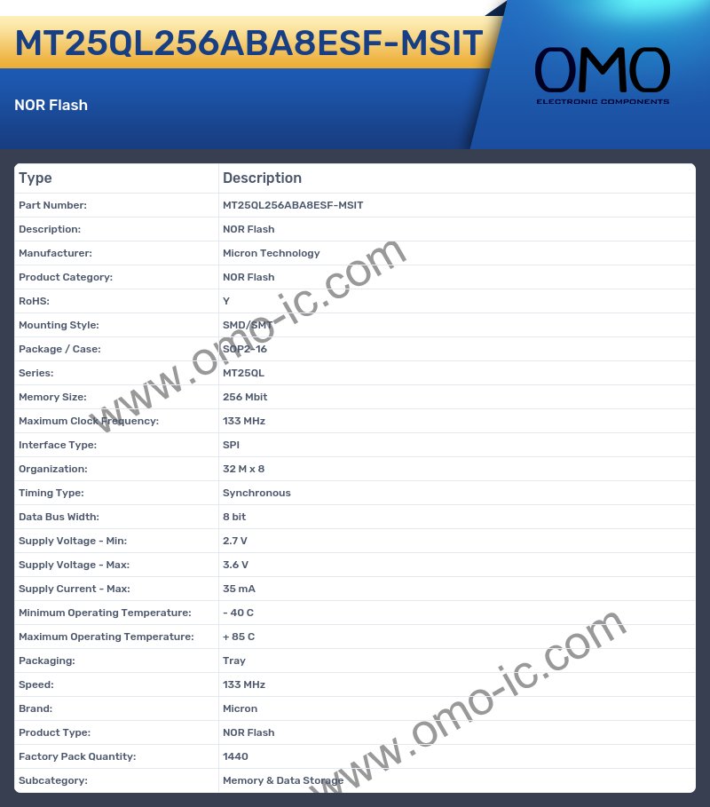 MT25QL256ABA8ESF-MSIT