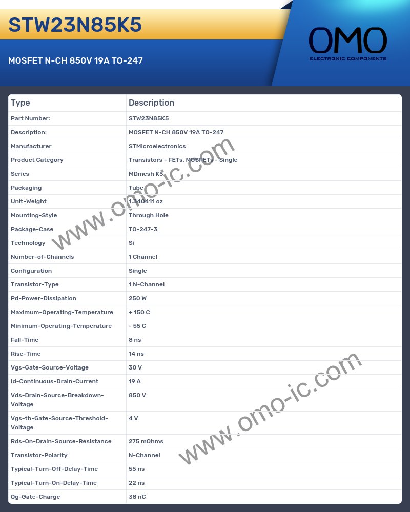STW23N85K5