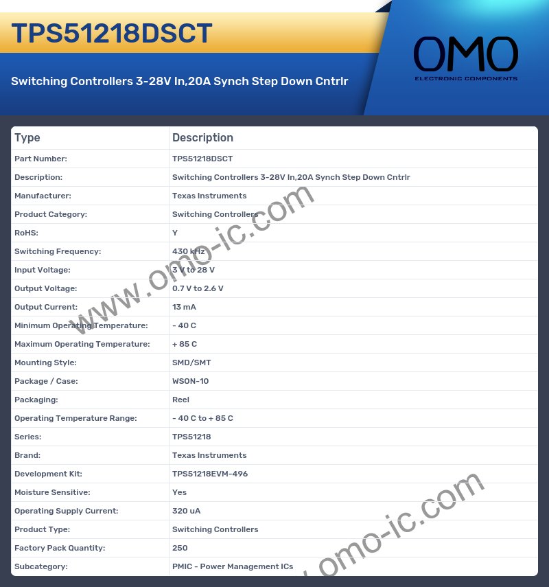 TPS51218DSCT