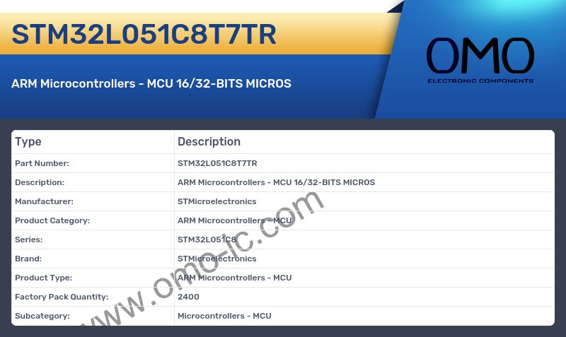 STM32L051C8T7TR