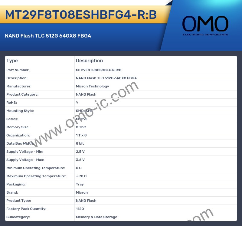 MT29F8T08ESHBFG4-R:B
