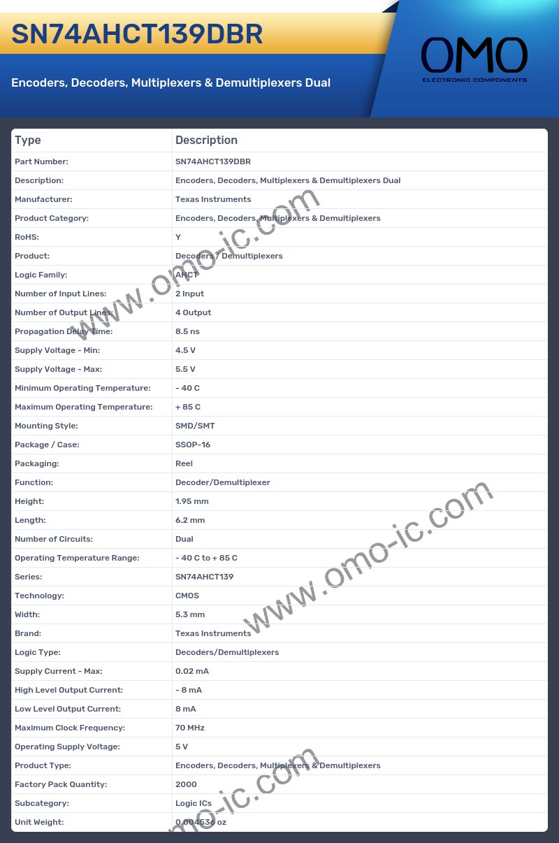 SN74AHCT139DBR