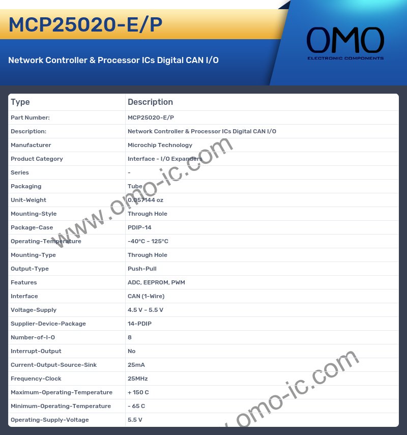 MCP25020-E/P