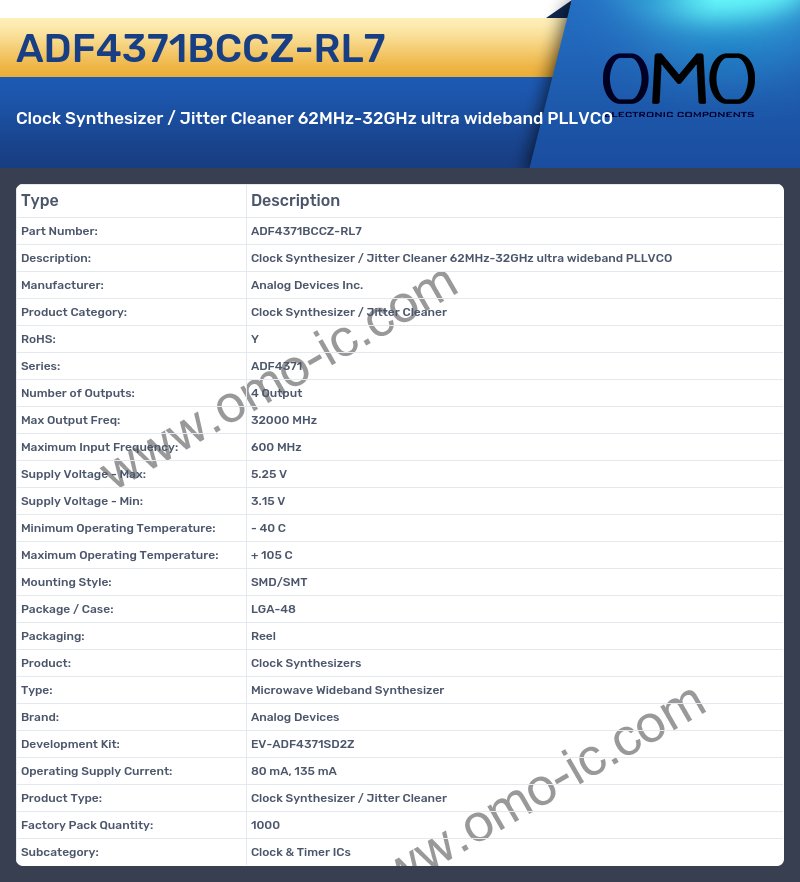 ADF4371BCCZ-RL7