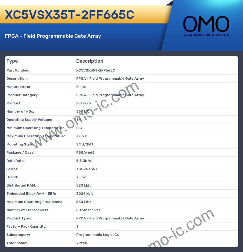 XC5VSX35T-2FF665C