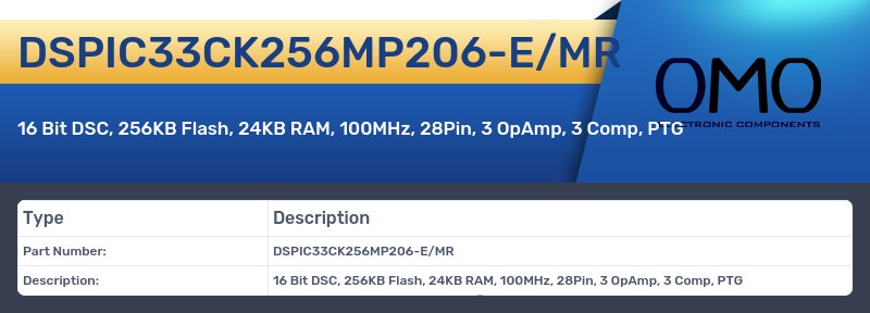 DSPIC33CK256MP206-E/MR