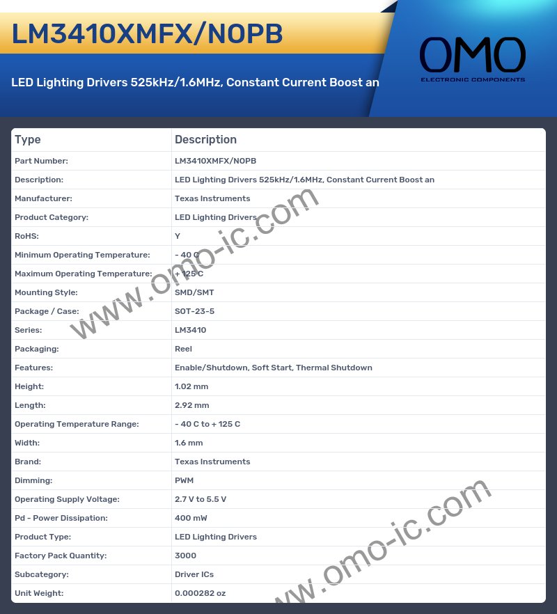 LM3410XMFX/NOPB