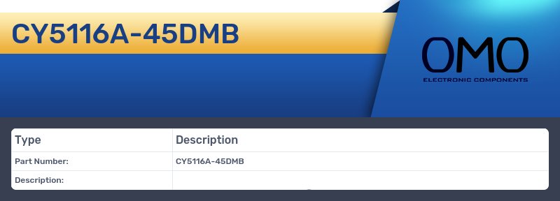 CY5116A-45DMB
