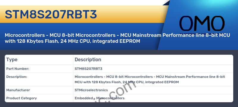STM8S207RBT3