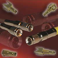 75Ω 1.0/2.3 DIN Plugs / 1.0/2.3 DIN Receptacles
