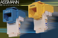 Cat 5e/Cat 6 Keystone Jacks and Cables