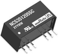 NCS3 Series Isolated 3 W 4:1 Input Single Output D