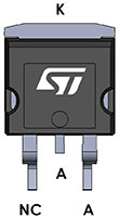 600 V Ultrafast Diodes in High Voltage D²PAK