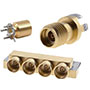 Pre-tinned Coaxial PCB Connectors