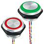 PN1L Series Stainless Steel Pushbutton Piezo Switc